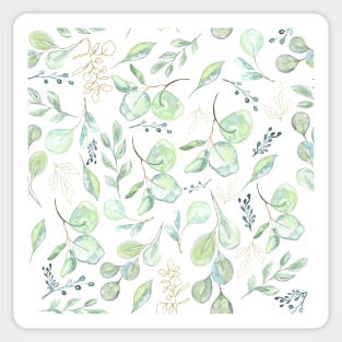 Eucalyptus pattern Sticker